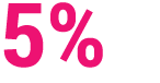 5%