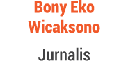 Bony Eko Wicaksono Jurnalis