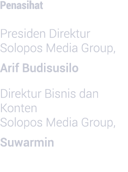 Penasihat Presiden Direktur Solopos Media Group, Arif Budisusilo Direktur Bisnis dan Konten Solopos Media Group, Suwa   