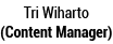 Tri Wiharto (Content Manager)
