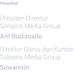 Penasihat Presiden Direktur Solopos Media Group, Arif Budisusilo Direktur Bisnis dan Konten Solopos Media Group, Suwa   