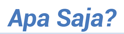 Apa Saja 