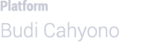 Platform Budi Cahyono