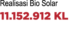 Realisasi Bio Solar 11 152 912 KL