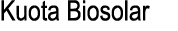 Kuota Biosolar