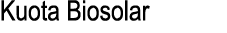 Kuota Biosolar