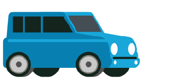 MOBIL PENUMPANG BIRU png