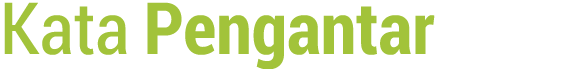 Kata Pengantar