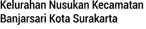 Kelurahan Nusukan Kecamatan Banjarsari Kota Surakarta