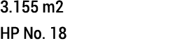 3.155 m2 HP No. 18