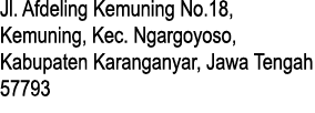 Jl. Afdeling Kemuning No.18, Kemuning, Kec. Ngargoyoso, Kabupaten Karanganyar, Jawa Tengah 57793