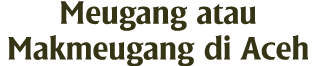 Meugang atau Makmeugang di Aceh 